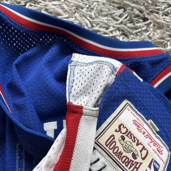 Mitchell & Ness Philadelphia Sixers Darryl Dawkins Jersey *Vintage* 1976-77 - Picture 5 of 10
